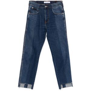 E.L.V. Denim Blue Denim - Straight-Leg Jeans Women
